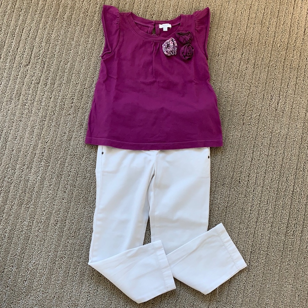 Lovely Size 4 Jacadi and Crewcut Summer Set